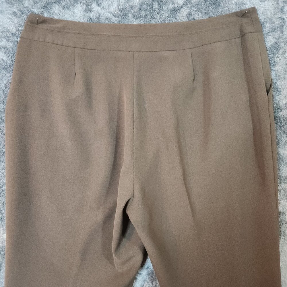 Laura Scott Womens Dress Trouser Pants Size 16 Straight Leg Career Work Formal - Picture 9 of 13